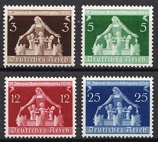 1936 Third Reich, Germany, Complete Set