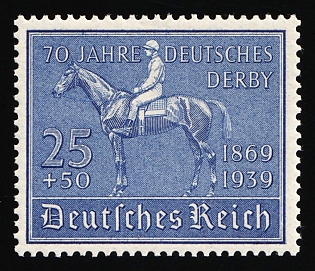 1939 25pf Third Reich, Germany, Complete Set