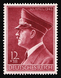 1942 12pf Third Reich, Germany, Complete Set