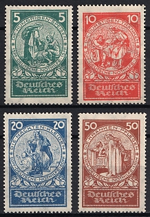 1924 Weimar Republic, Germany, Complete Set, Signed