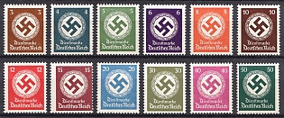 1942 Third Reich, Germany, Official Stamps, Complete Set