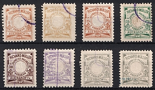 1887 Auerbach i. Vogtland, Germany Local Post, Private City Mail