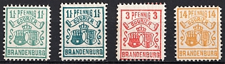 1896 Braudenburg, Germany Local Post, Private City Mail