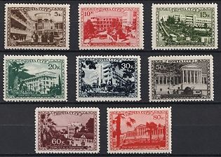 1939 Sanatoriums of the USSR, Soviet Union, USSR, Russia, Complete Set