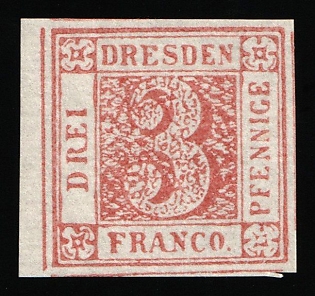 1900 3pf Dresden 'C. Dresdner Verkehrs-Anstalt Hansa (Dresden Transport Company Hansa)', Germany Local Post, Private City Mail