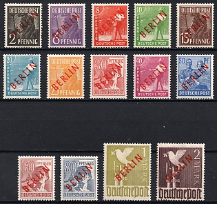 1949 West Berlin, Germany, Complete Set