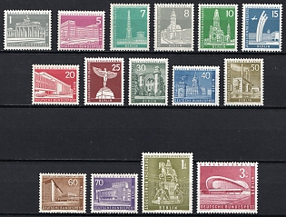 1956-62 West Berlin, Germany, Complete Set
