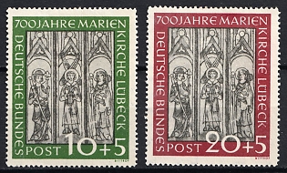 1951 German Federal Republic, Germany, Complete Set