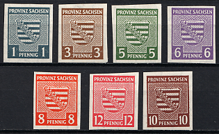1945 Province of Saxony, Soviet Russian Zone of Occupation, Complete Set