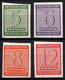 1945 West Saxony, Soviet Russian Zone of Occupation, Complete Set