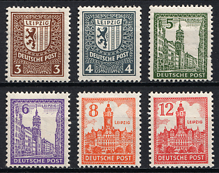 1946 West Saxony, Soviet Russian Zone of Occupation, Complete Set