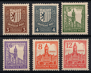 1946 West Saxony, Soviet Russian Zone of Occupation, Complete Set
