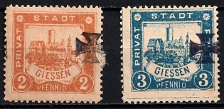 1888 Giessen, Germany Local Post, Private City Mail