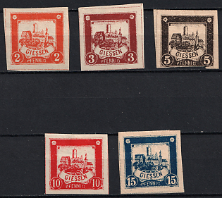 1888 Giessen, Germany Local Post, Private City Mail