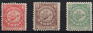 1889 Hamburg 'D. Hammonia I / Stadtbriefbeförderung (Hammonia I / City Letter Delivery)', Germany Local Post, Private City Mail