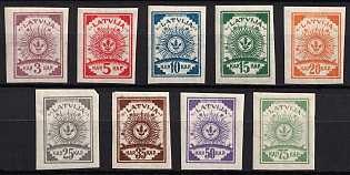 1919 Latvia, Type C, Complete Set