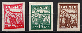 1919 Latvia, Type Y, Complete Set