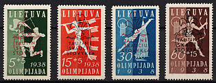 1938 Lithuania, Complete Set