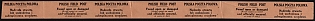 1942 Official Seal Label, Polish Forces in Great Britain, Polish Field Post, WWII, Poland, Imperforate Strip of Seven