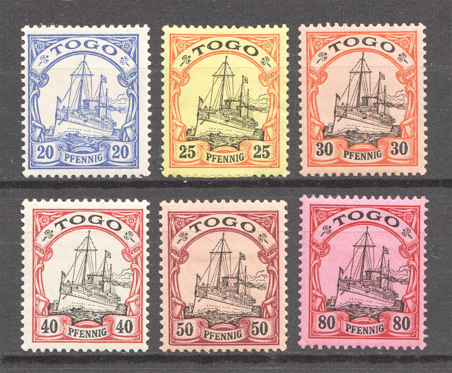 Lot 3933 - germany colonies -  OldLouis Auctions Russia: Empire & Offices Abroad - Rare Stamps Auction №8