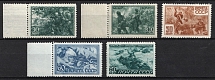1942-43 The Great Fatherland's War, Soviet Union, USSR, Russia (Full Set, MNH)