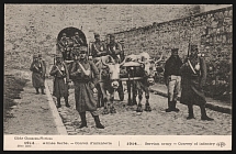 Paris, France, '1914 Serbian Army, Infantry Convoy' Postcard (Mint)
