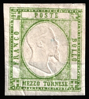 1861 1/2t Kingdom of Italy (Mi 1a)