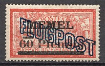 1921 Germany Klaipeda Memel (Dot on 'T', CV $70)