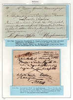 1844 Austria-Hungary, Carpahto-Ukraine territory Postal History, Two Covers