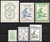 Canada, Scouts, Group of Stamps