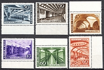 1947 USSR Moscow Subvay (Full Set, MNH)