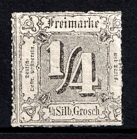 1865 1/4sgr Thurn und Taxis, German States, Germany (Mi. 35, CV $40, MNH)
