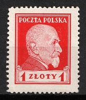 1924 1zl Second Polish Republic (Fi. 193, Mi. 212, Full Set, CV $40, MNH)
