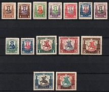 1930 Lithuania (Mi. 293 - 306, CV $170)