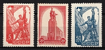 1938 Russian's Participation in the Paris International Museum, Soviet Union, USSR, Russia (Full Set, MNH)