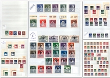 Republic of Poland Locals, Stock of local issues with dubious stamps