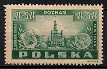 1945 Republic of Poland (Fi. 371, Mi. 403, Full Set, CV $40, MNH)