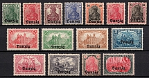 1920 Danzig Gdansk, Germany (Mi. 1 - 15, Full Set, CV $200, MNH)