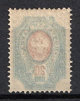 1908 20k Russian Empire, Russia (Zag. 103 Тз, Ти, Zv. 90oa, ob, OFFSET of Frame and Center, CV $60, MNH)