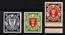 1935 Danzig Gdansk, Germany (Mi. 248 - 250, CV $70)