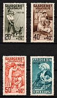 1927 Saar, Germany (Mi. 122 - 125, Full Set, CV $90)