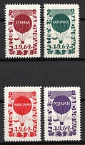 1962 Balloon Post, Poland, Non-Postal, Cinderella (MNH)