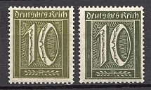 1921 Germany Dark Olive Color (CV $250, Signed, MNH)