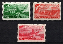 1948 Five - Year Plan in Four Years, Soviet Union, USSR, Russia (Zv. 1213 - 1215, Full Set, MNH)