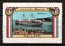 Battleship, International Marine Holland, Netherlands, 'Bellona', Military Propaganda