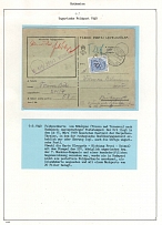 1940 Hungary, Carpahto-Ukraine territory Postal History, Field Postcard