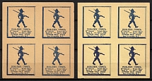 United States, Scouts, Group of Stamps, Blocks of Four