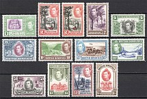 1938-47 Honduras British Empire Varieties of Perforation CV 160 GBP (Full Set)