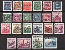 1939 Slovenia (Sc. 2-23, Full Set, Signed, $340, MNH)