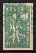1939 30c+15c Lithuania (Mi. 430, OFFSET, CV $140)